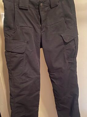 5.11 Tactical Black Cargo Pants with Utility Pockets